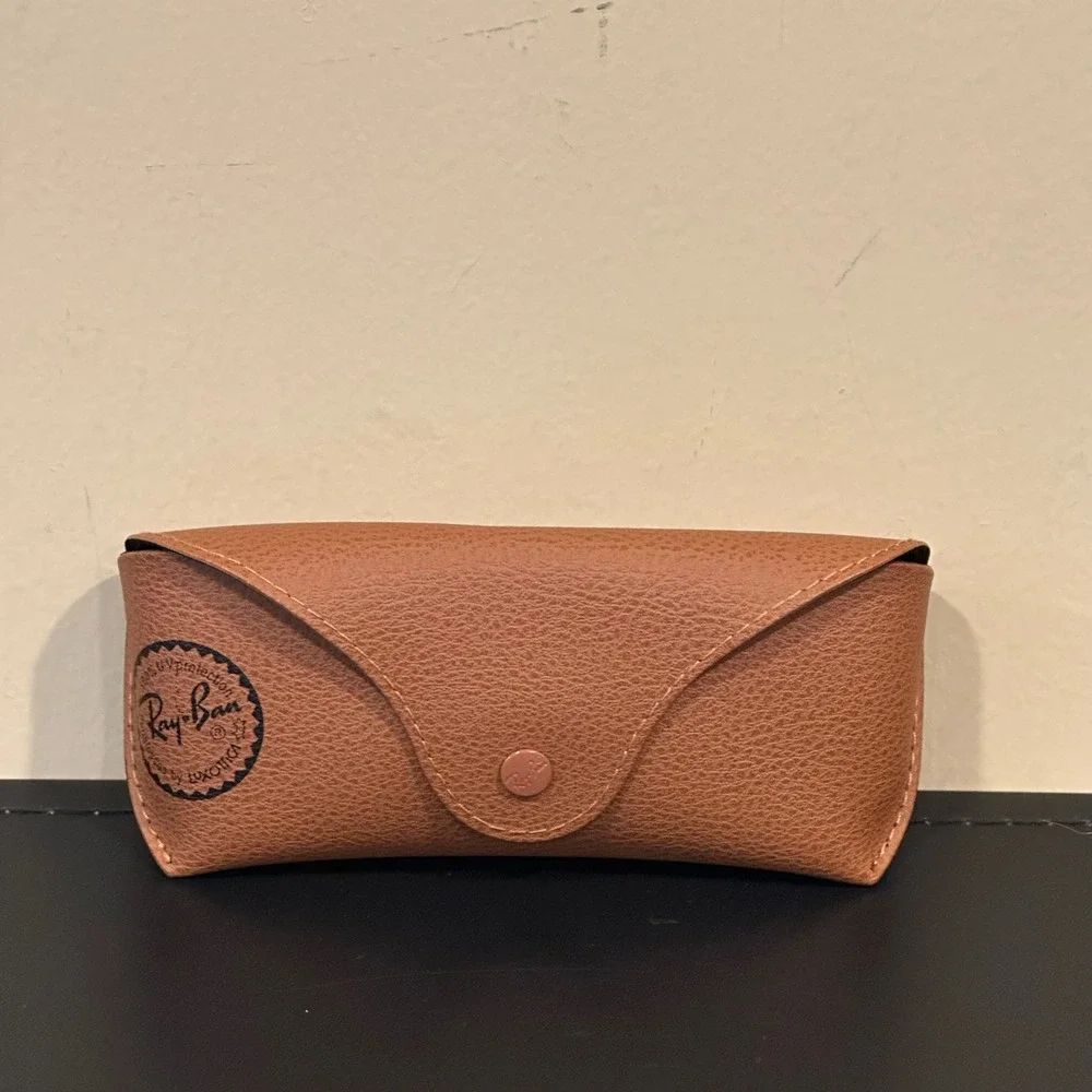 Ray-Ban Sunglasses Case Tan Brown